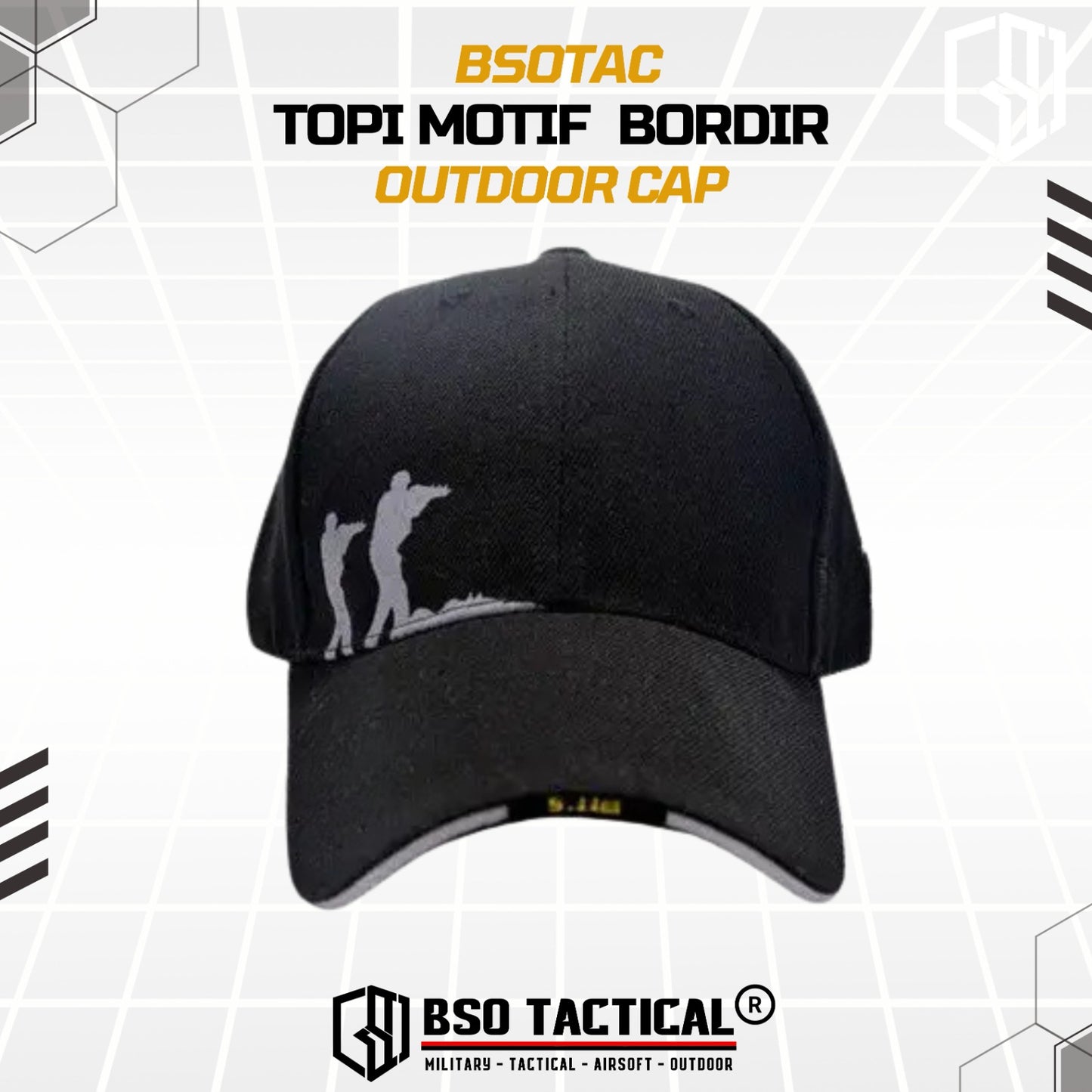 Topi Tactical Outdoor Cap Motif