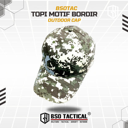 Topi Tactical Outdoor Cap Motif