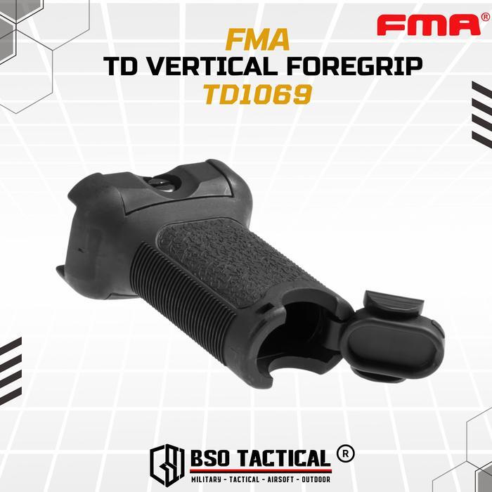 FMA Tactical TD Vertical Foregrip Airsoft Grip 20mm Picatinny Rail
