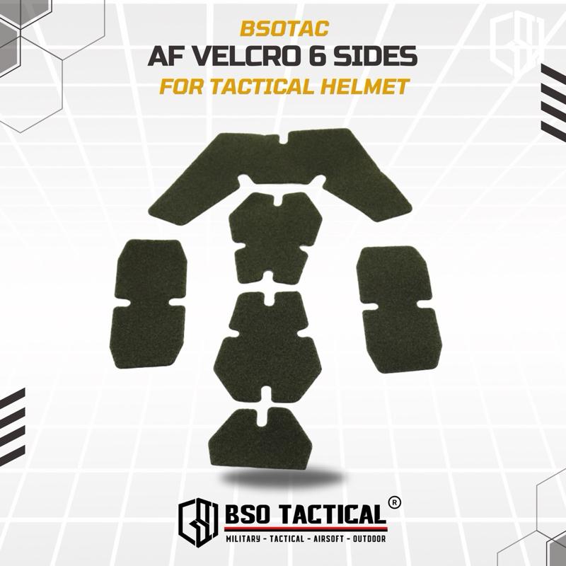 BSOTAC Perekat Helm AF Exterior for Patch Accesories Tactical 6 Sides