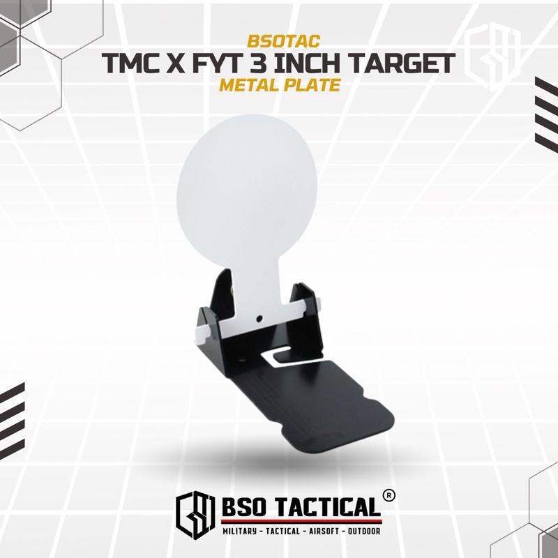 TMC x FYT Tactical Target Plate 3 Inch Metal IPSC Shooting Practice