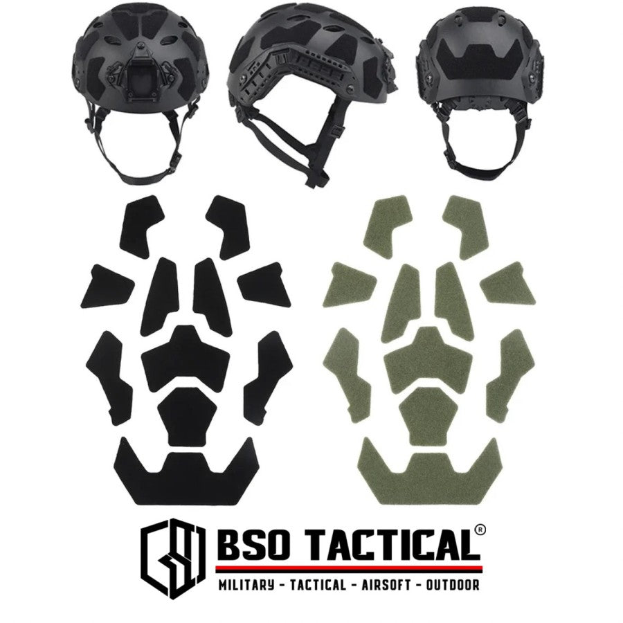 Perekat Helm Universal Hook Loop Sticky Sticker for Tactical Helmet