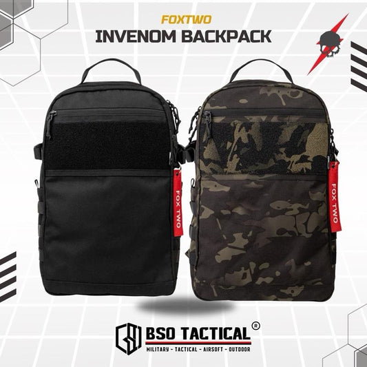 FOX TWO Invenom Tas Ransel Foxtwo Backpack Tactical EDC Outdoor Bag Multifungsi