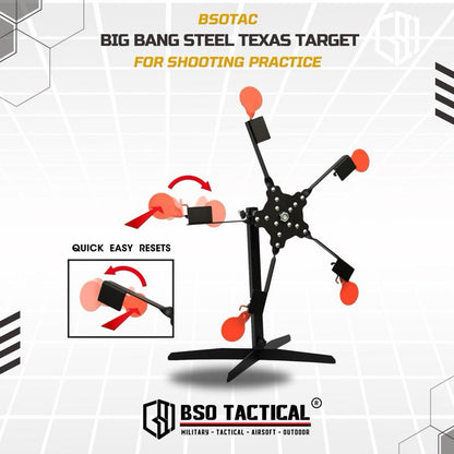Target IPSC Big Bang Steel Texas Star Training Competition Outdoor