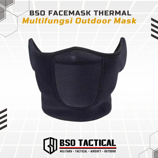 BSO Multifunctional Thermal Face Mask Outdoor Breathable Half Face Mask