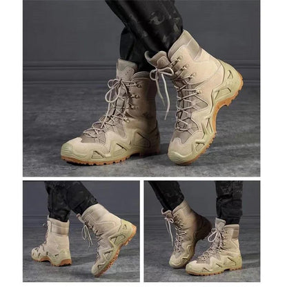 Sepatu LW Model Tactical Outdoor Boots 8 Inch Hiking Shoes