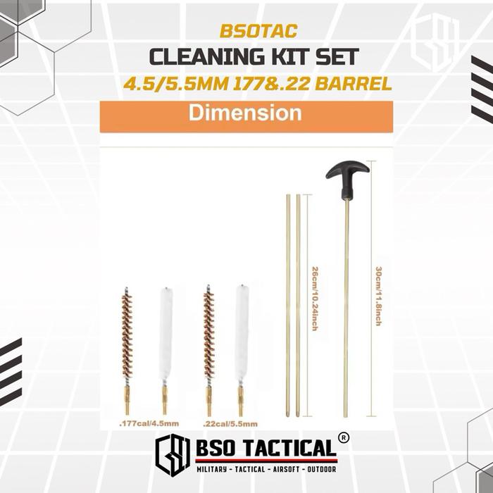 Cleaning Kit Tactical for Barrel Cleaner Kit Set