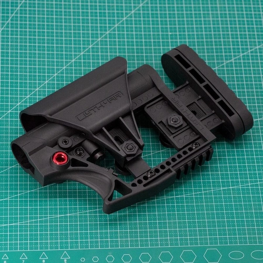 Popor Tactical MBA3 Adjustable Extended Stock Nylon