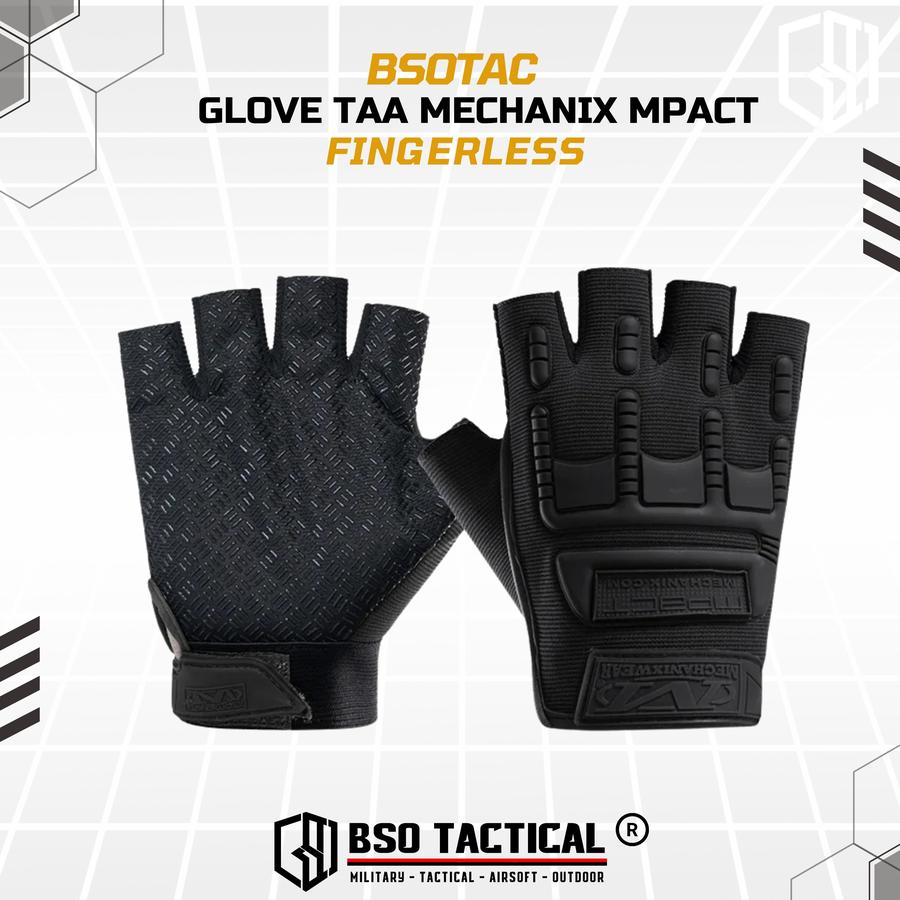Sarung Tangan TAA Fingerless Tactical Pro Glove Antiskid