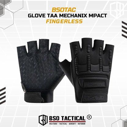 Sarung Tangan TAA Fingerless Tactical Pro Glove Antiskid
