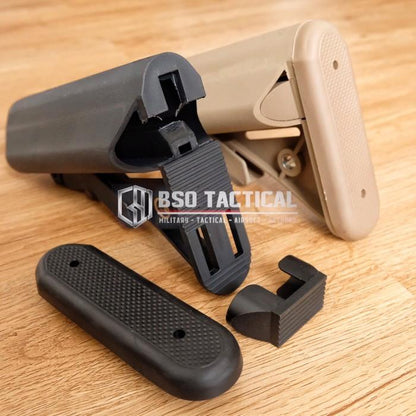 Popor Tactical LMT MK18 MOD Buttstock M4 AR15 Stock Airsoft
