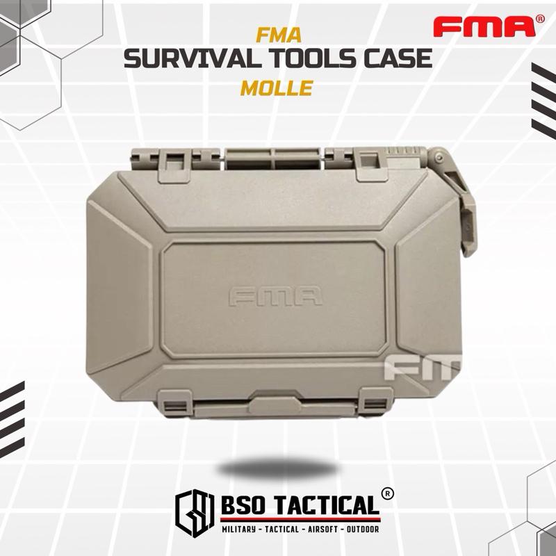 FMA Tactical Survival Tools Mobile Case Multifungsi Storage Box EDC - TB1400