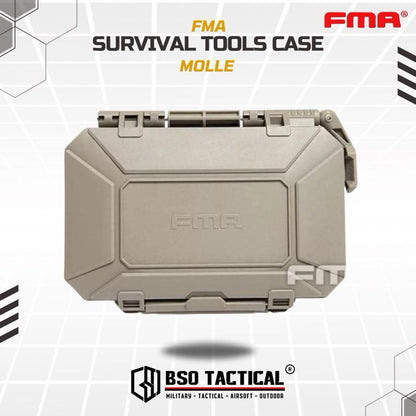 FMA Tactical Survival Tools Mobile Case Multifungsi Storage Box EDC - TB1400