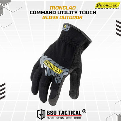 Sarung Tangan Tactical Ironclad Command Utility Touch Glove Outdoor IEX-MUG