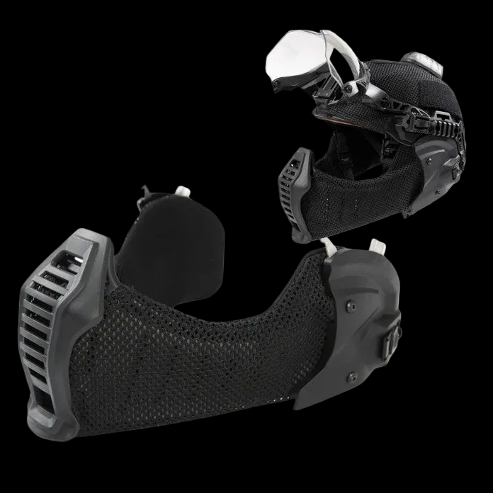 FMA Tactical Mandible EX Mask 2.0 3.0 Ear Face Protection for TW EX Helmet