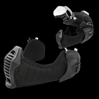 FMA Tactical Mandible EX Mask 2.0 3.0 Ear Face Protection for TW EX Helmet