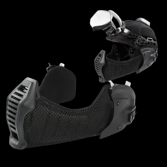 FMA Tactical Mandible EX Mask 2.0 3.0 Ear Face Protection for TW EX Helmet