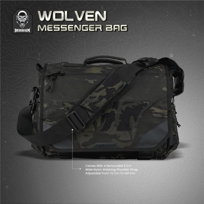 Tas Selempang Durhaim Wolven Messenger Bag Daily EDC - ORIGINAL