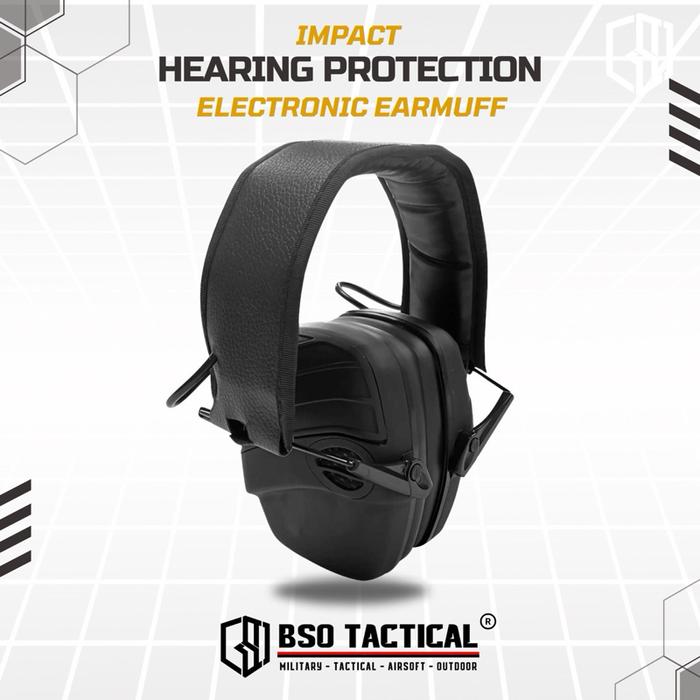 Hearing Protection HL Impact Ear Protector Earmuff Headset Earphone Earbuds