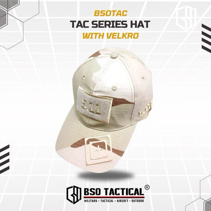 Topi Velkro Tactical Series dengan Perekat Cap Hat Tactical Outdoor