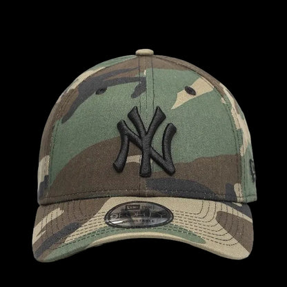 Topi New Era 9Forty New York Yankees Cap Woodland Camo ORIGINAL