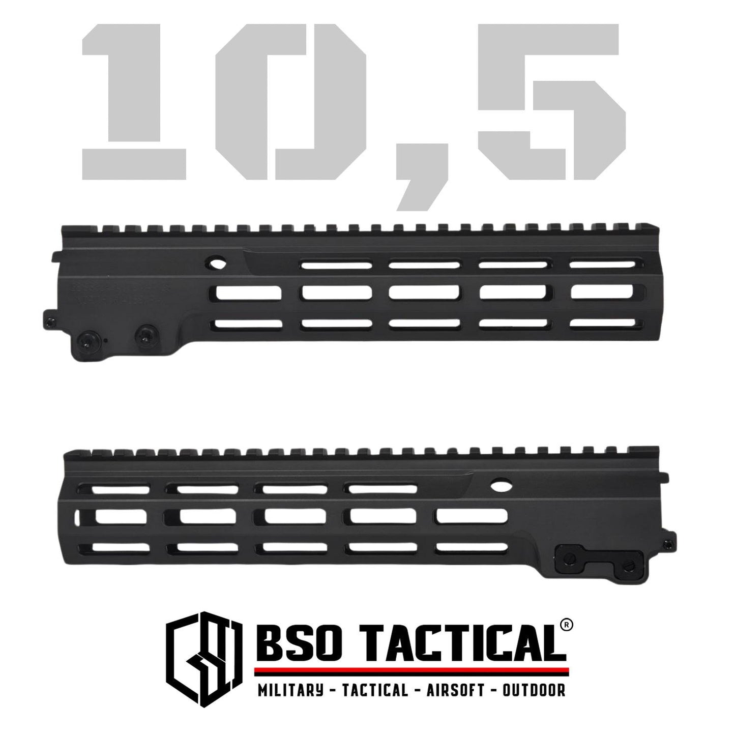 BD Tactical RIS Super Modular GE URGI SMR MK16 MLOK Handguard Full CNC Marking