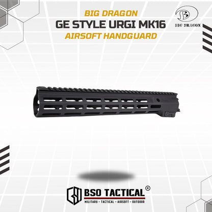 BD Tactical RIS Super Modular GE URGI SMR MK16 MLOK Handguard Full CNC Marking