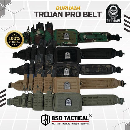 Durhaim Trojan Pro Warbelt Tactical Quick Release Buckle Inner Outer Belt -  ORIGINAL