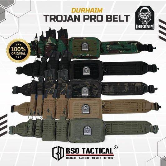 Durhaim Trojan Pro Warbelt Tactical Quick Release Buckle Inner Outer Belt -  ORIGINAL