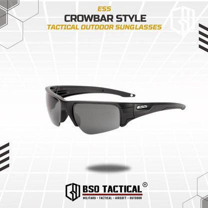 Kacamata Tactical ESS Crowbar Polarized 4 Lens Outdoor Sports Sunglasses