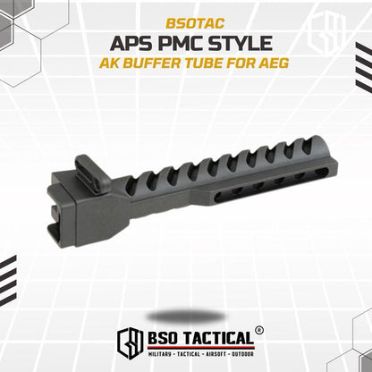 Tabung Popor Buffer Tube 6 Position Receiver Extension AK Series Conversion to M 4 Buttstock