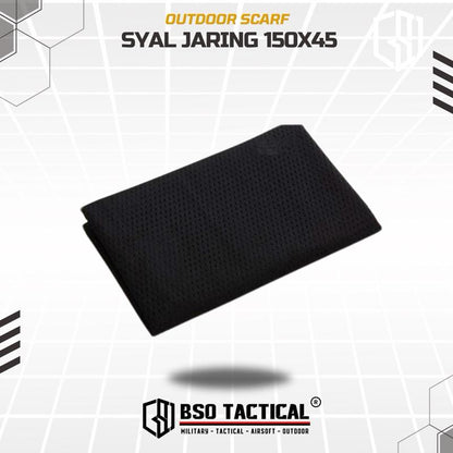 Syal Jaring Breathable Shemagh 150cm x 45cm Face Neck Protection