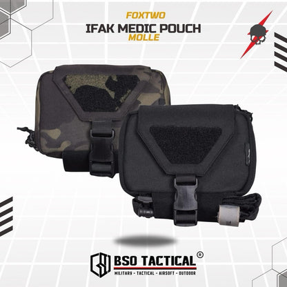 FOX TWO Tactical IFAK Medic Pouch Molle Multifungsi EDC Bag Pouches ORIGINAL FOXTWO