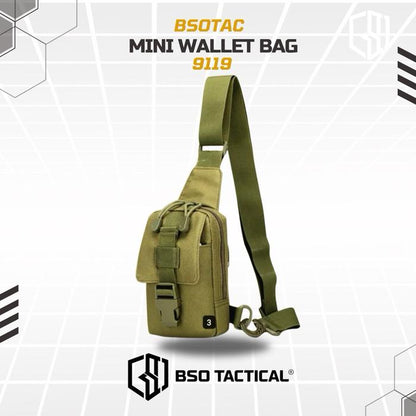 Tas Selempang Tactical Mini Wallet Bag Outdoor Sport Bag - 9119