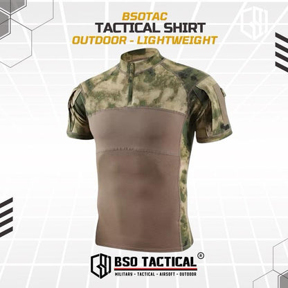 Baju Outdoor Lengan Pendek Shirt Short Sleeve Lightweight Quick Dry Shirt