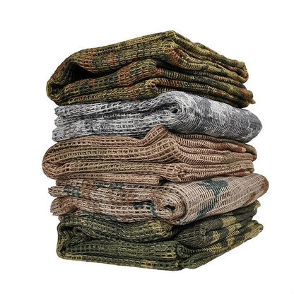 Sorban Jala Sniper Veil Outdoor Tactical Camouflage Mesh Scarf - 160x90 cm
