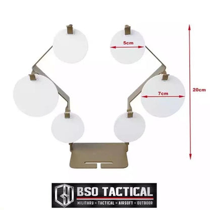 TMC x FYT Tactical Shooting Target Star Plate Hanger AA IPSC Practice