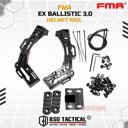 FMA EX Ballistic 3.0 Replacemet Tactical Helmet Rail EXF Team Wendy - TB1392