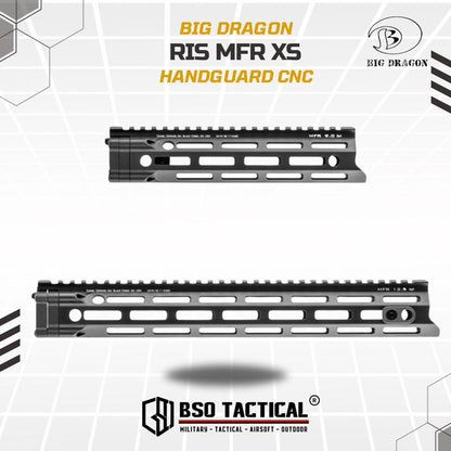 Tactical RIS DD Style MFR XS Handguard MLOK Full CNC Marking AEG GBBR