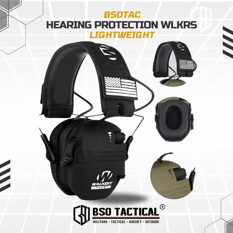 Wlkrs Earmuff Tactical Outdoor Hearing Protection Headset Foldable