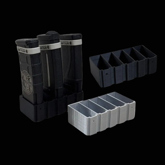 BSOTAC Tactical Mag Stand Holder 5 Slot for 556 AR15 M4 Storage Organizer Outdoor