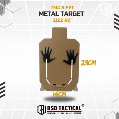 TMC x FYT 1121 RZ Metal Target for IPSC IPDA Style Plate for Sport Competition Outdoor