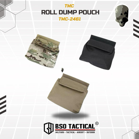 TMC Tas Tactical Roll Dump Pouch Multifungsi Vest Belt Bag