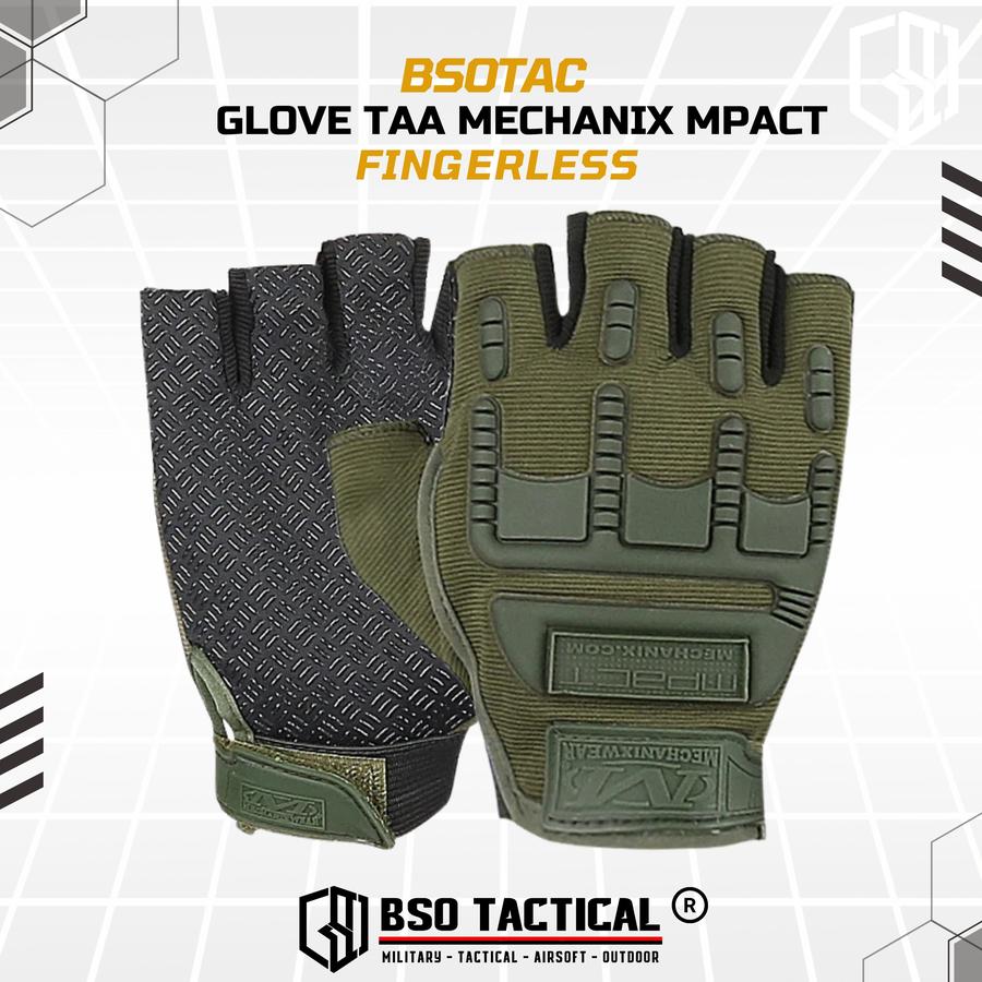 Sarung Tangan TAA Fingerless Tactical Pro Glove Antiskid