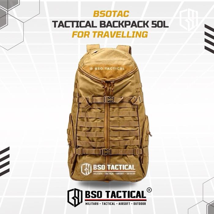 Tas Ransel Outdoor Multifungsi Outdoor Hunting Traveling Backpack Import 50L