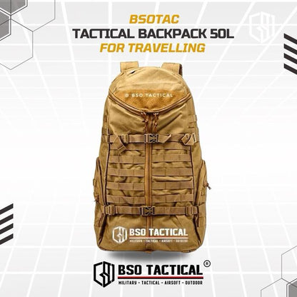 Tas Ransel Outdoor Multifungsi Outdoor Hunting Traveling Backpack Import 50L