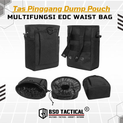 Tas Pinggang Dump Pouch Tactical Outdoor Multifunction Waist Bag EDC