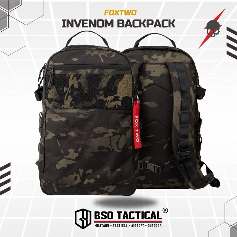 FOX TWO Invenom Tas Ransel Foxtwo Backpack Tactical EDC Outdoor Bag Multifungsi