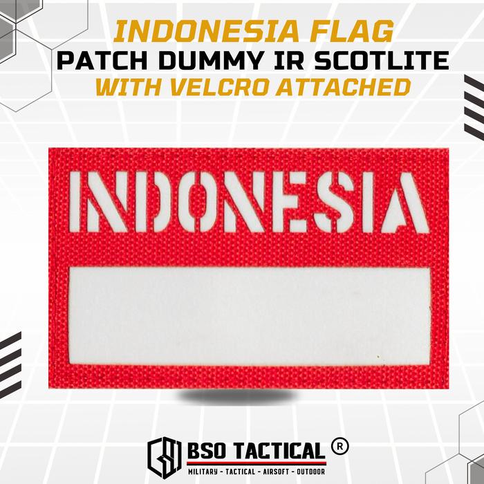 GE Laser Cut Patch Indonesia IR Patches 8.5cm x 5cm