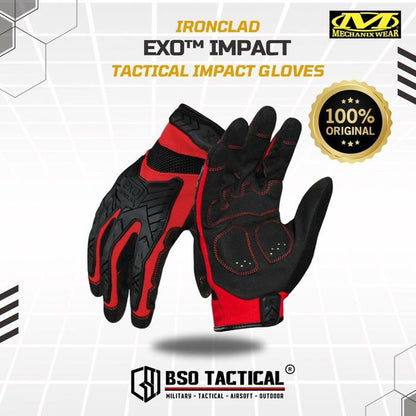Sarung Tangan Ironclad EXO Impact CQB Outdoor Motorcycle Glove ORIGINAL